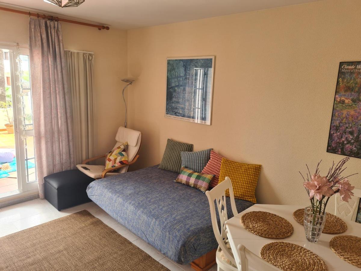 Apartamento En Mijas Con Terraza, Capacidad Para 5 Personas Con Piscina De Temporada Màlaga Exteriér fotografie