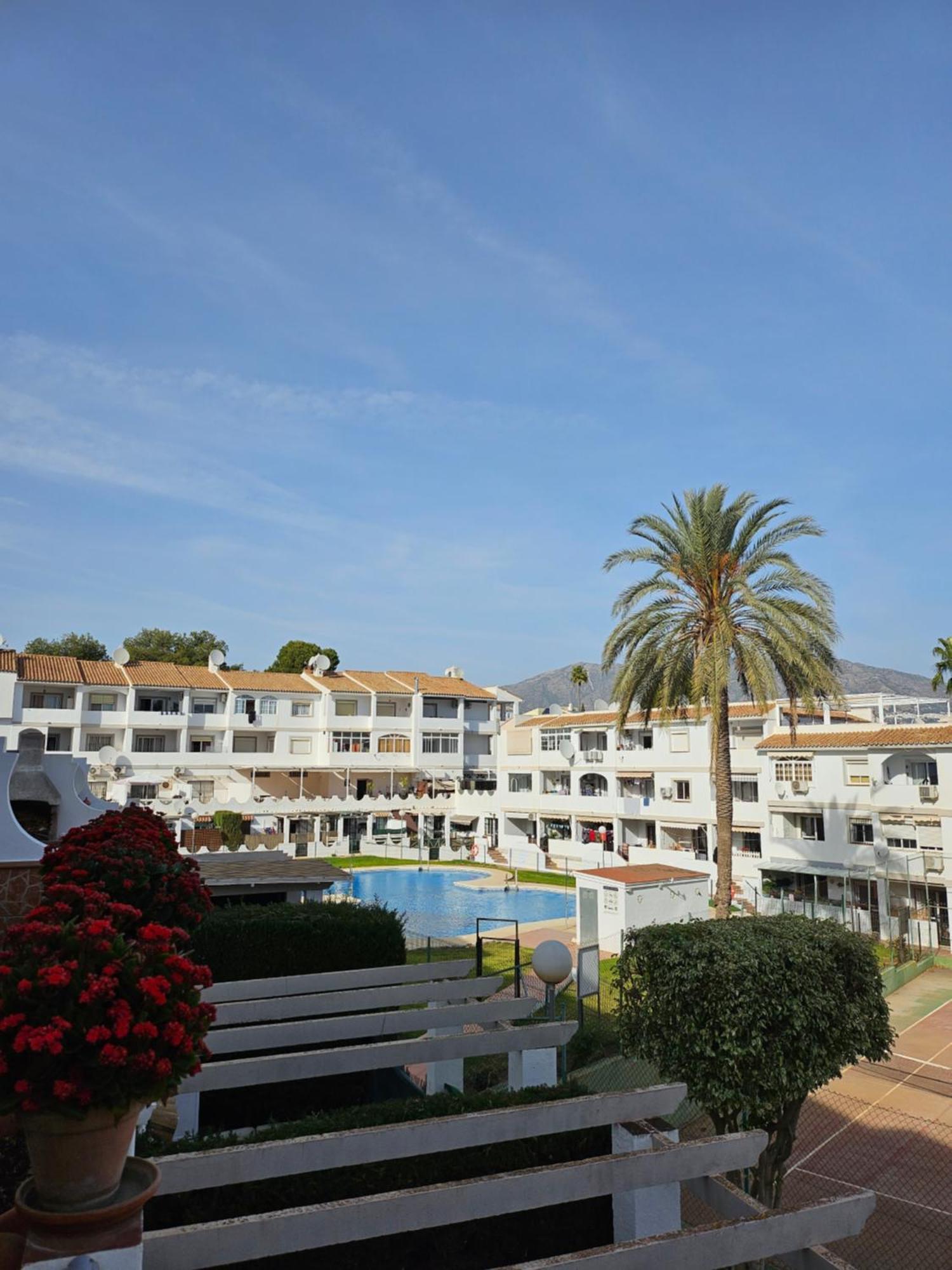 Apartamento En Mijas Con Terraza, Capacidad Para 5 Personas Con Piscina De Temporada Màlaga Exteriér fotografie
